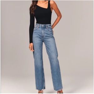 90s Ultra High Rise Straight Jeans